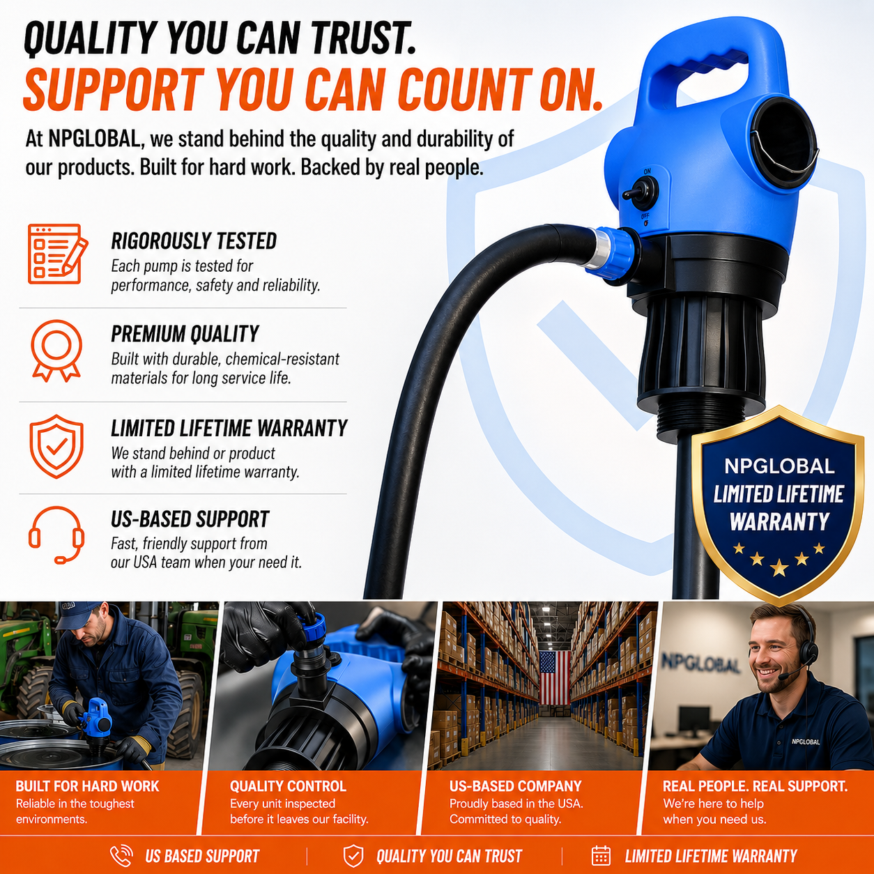 Quality You Can Trust — Support You Can Count On